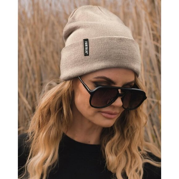 Furtalk Unisex Knit Beanie Acrylic Winter Soft Warm Hats Pull-On Closure - Picture 5 of 8